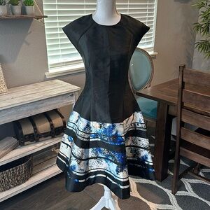 Sachin + Babi A-Line Black Noir Dress